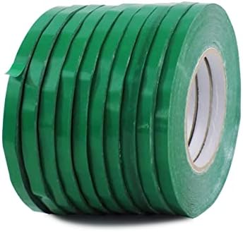 MAT Food Saver UPVC Tape Dark Green - 1/2 x 180 yds. (Pack of 10) Poly Bag Sealing Tape for Wrapping, Packaging, and Airtight Food Storage by MATTape