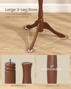 VASAGLE Freestanding Coat Rack, Rubber Wood Coat Tree with 11 Hooks - Image 4