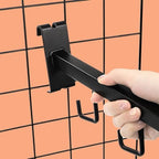 WRINGKIT 6 Pack Gridwall Waterfall Faceout with 5 Hooks, Sturdy - Image 4