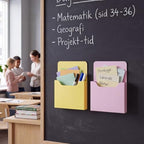 Gilprop 8 Pack Magnetic File Folder Holder for Whiteboard Classroom Storage - Image 4
