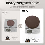 KES Bronze Toilet Paper Holder Stand, Heavy Base, 18/8 Stainless Steel - Image 3