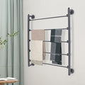 5 Tier Scarf Rack Wall Mounted Retail Display Ribbon Rack Organizer Holder Tie Rack Towel Rack Pants Belt Rack for Home Clothing Retail Store by Unknown