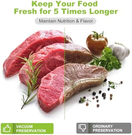 Bonsenkitchen 11"x150' Vacuum Sealer Bags with Cutter for Food Storage - Image 4