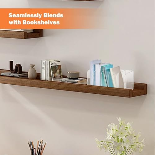 1 Pcs 5-Section Acrylic Magazine File Holder Desk Organizer - Image 6