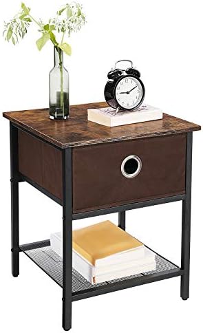 SONGMICS Dresser with 1 Fabric Drawer & 1 Shelf - Image 7