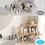 Golener Countertop Shelf, Kitchen Counter Organizer, Adjustable, Stackable - Image 5