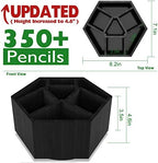 Colored Pen Pencil Holder Organizer for Desk with 7 Compartments - Image 2
