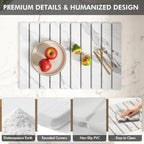 4 Pcs Diatomaceous Earth Dish Drying Mat Set, 24''x16'' Stone Dish Drying Mat, Faucet Mat and 2 Coasters for Kitchen Counter, Super Absorbent Quick Dry Mats for Dishes Bottles Cups - Image 6
