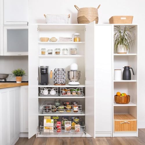 HOLDN’ STORAGE Pull Out Cabinet Organizer, Pantry Drawer, 20"W x 21"D x 5"H - Image 2
