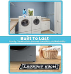 Skywin Laundry Detergent Holder with Laundry Room Rug Runner - Image 6