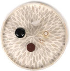 Mother of Pearl Turntable Organizer - Table & Countertop, Cabinet & Pantry Lazy Susan (12.5 in) - Image 4