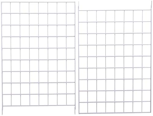 Econoco Portable Grid Panels, White, 3 Pack, 2' x 6' - Image 3