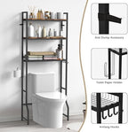 Over the Toilet Storage Cabinet Bathroom Storage Above Toilet - Image 3