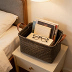 GIB Wicker Woven Storage Baskets for Organizing Blankets Laundry Shelves - Image 3