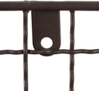 DII Rustic Bathroom Décor, Metal Storage, Small Towel Bar, Rustic - Image 4