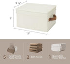 StorageWorks Fabric Storage Bins with Lids, Closet Storage Bins - Image 6