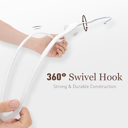 Velvet Hangers 200 Pack, 17.5" Non-Slip Clothes Hangers, White - Image 7