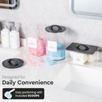 Laundry Pod Storage Container Set | Two 3L Glass Jars & One Acrylic Dryer Sheet Container with Bamboo Lids – Includes 2 Scoops, 60 Waterproof Laundry Labels – Dishwasher Safe - Image 6