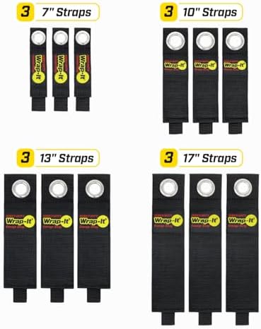 Heavy-Duty Wrap-It Storage Straps (Assorted 12 Pack) - Image 3