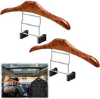 DaisyInner 2 Pack Car Coat Hanger for Headrest, Seat Jacket Hanger by DaisyInner