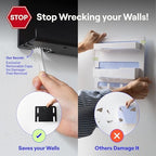 WallShelfie Bedside Wall Organizer & Dorm Decor for Dorm Room - 2.0, White - Image 4
