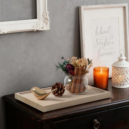 Real Luxurious Natural Marble Tray - 12x8 Inch Marble Vanity Tray - Image 6