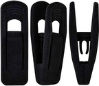 TOFIIGREM Black Velvet Hanger Clips (60-Pack), Strong Finger Clips for Velvet Hangers, Skirt Hanger Clips Fit for Flocking Hangers by TOFIIGREM