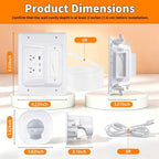 TV Cable Hider wall kit in wall Cable Management kit - Image 4