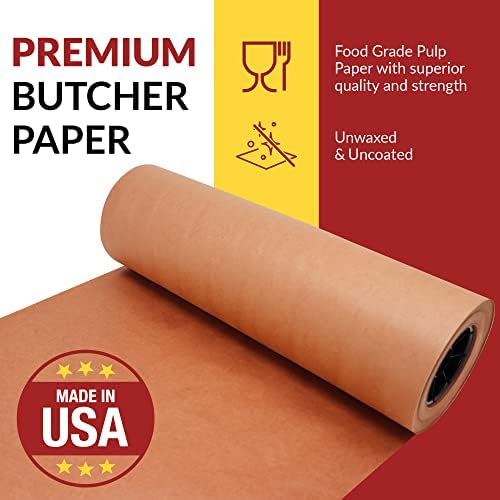 Reli. Pink Butcher Paper Roll | Smoking Meat Wrap | Dispenser | Made in USA - Image 4