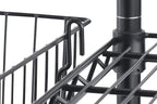 TRINITY 15-Inch Metal Hanging Basket, Black, NSF, 2-Pack - Image 6