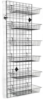 Heavy Duty Commercial Grade Gridwall Panels – Grid Panel for Any Retail Display, 2’ Width x 5’ Height, 3 Gridwall Panels Per Carton (Black Finish) - Image 4