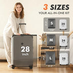GONGSHI Vacuum Seal Bags for Clothing Travel & Home Storage, Travel Vacuum Bags with Pump,Space Saver for Blankets, Comforters, Pillows, Clothes,24 Combo - Image 4
