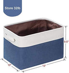 Fabric Storage Bins for Shelves, Rectangle Storage Basket, 3 Pack - Image 5