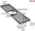 Sink Organizer Rack,No-Drill Freestanding Carbon Steel Faucet Storage Shelf, Washbasin Shelf, Tool-Free Organizer, Space-Saving Bathroom Countertop Organizer, Easy Drainage New (White) - Image 6