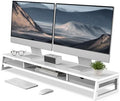 Fenge Dual Monitor Riser, 42.5 Inch Large Computer Monitor Stand by Fenge