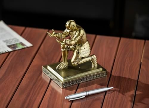 Knight Pen Holder Desk Organizers and Accessories as Gift Copper - Image 4