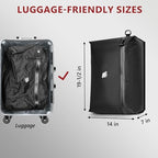 SUOCO Travel Pack Vacuum Kit, Vacuum Seal Bags for Clothing Travel with Cordless Pump, Carry-on Size Compression Packing Cubes for Luggage Suitcase Backpack, 4 Small - Image 5