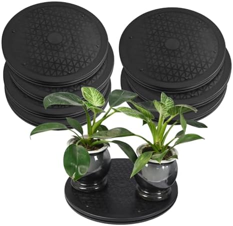 8 Pack 10 Inch Lazy Susan Turntable by Unknown