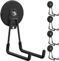 4 PCS Large Strong Magnetic Hooks Heavy Duty, 3.5in Ndfeb Magnet with Hooks, Heavy Duty Storage Utility Magnetic Holder, Magnetic Storage Hooks with Anti-Slip Coating for Indoor Outdoor Garage Hanging by AIYOTAR