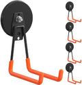 4Pcs Large Magnetic Hooks Heavy Duty Strong Magnet Hooks Heavy Duty Garage Storage Hook Utility Magnet Hooks for Garage Shelve Tool Cart Garden Tools Magnetic Hanger Holder Organization for Hanging by AIYOTAR
