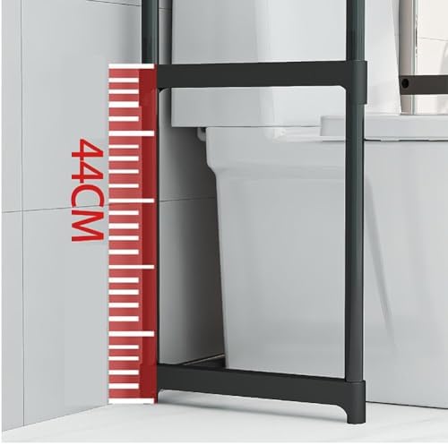 Over the Toilet Storage Rack 3 Tier Bathroom Shelf Space Saver - Image 4