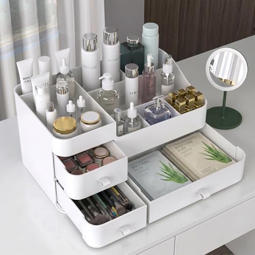 Makeup Organizer with 3 Drawers, Bathroom Counter Organizer. - Image 3