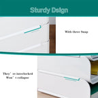 (4pcs Pack) HKeeper Stackable Paper Trays,Letter Tray Organizer,Office Desktop Organizer,A4 Paper Holder,Supplies Magazine,File Documents,Receipts（White,Regular） - Image 6