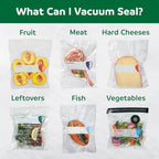 FoodSaver Heavy Duty Quart Vacuum Seal Bags, 88 Count 8" x 11" BPA-Free Freezer Bags, 30% Thicker for Food Storage, Sous Vide, and Meal Prep - Image 5