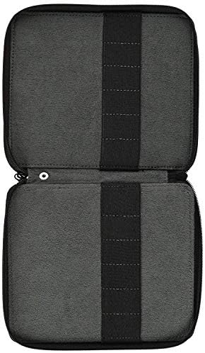 Speedball Art Products Genuine Leather Storage Case for Pencils, Markers, Pens and Art Supplies, Holds Up to 120 Standard Pencils, Black - Image 2
