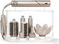 Affogato Storage Holder Compatible with Shark FlexStyle HD430C, Desktop Organizer for Storage Attachments, Acrylic Hairdryer Rack with Cord Hanger for Accessories Curlers Brushes Diffuser by Affogato
