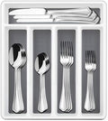 HaWare 40-Piece Silverware Set with Drawer Organizer Tray by HaWare