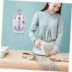 PRETYZOOM Wall Mounted Ironing Board Hanger Heat Resistant Iron Holder for Space Saving Storage Laundry Room Bathroom Design for Iron Ironing Board Organization - Image 5