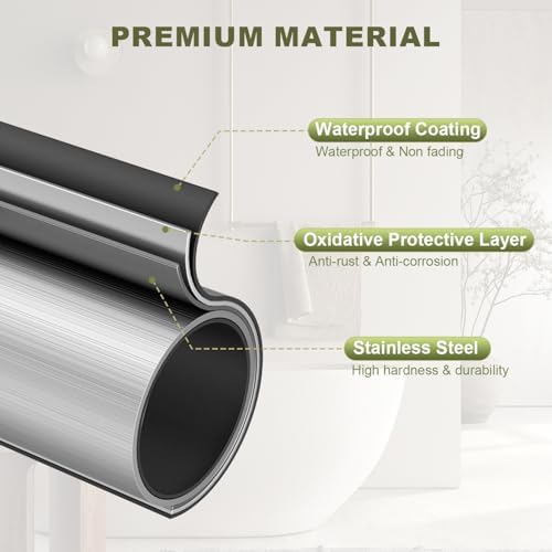 Toilet Paper Holder Free Standing, Brushed Gold Toilet Paper Roll Storage with Reserve and Phone Shelf, Stainless Steel Floor Bathroom Tissue Dispenser and Organizer - Image 5