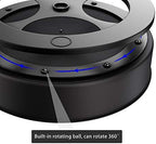 VAEHOLD Lazy Susan Stainless Steel Black Spice Rack Turntable for Pantry Cabinet - Decorative Trays Storage Containers Organizer for Kitchen Cabinet, Snacks, Bathroom (12 inches) - Image 5